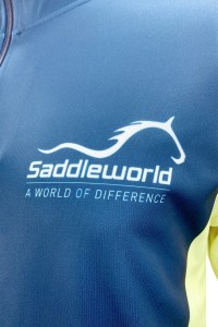 Design half chest zipper horse racing training suits Customized contrasting sweatshirts Australia Hot stamping logo men's horse racing training suits W223 detail view-11